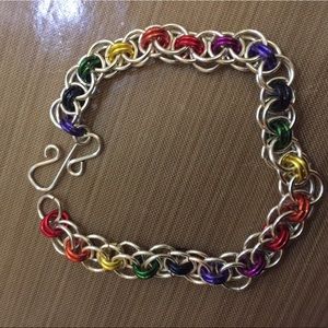 Chain maille bracelets